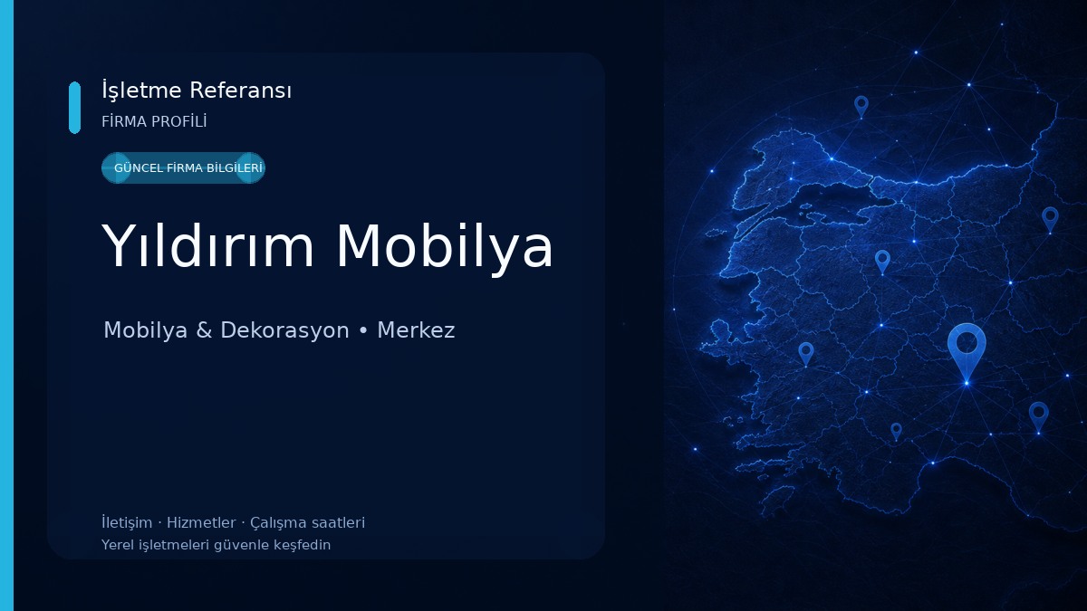 Yıldırım Mobilya Mobilya & Dekorasyon