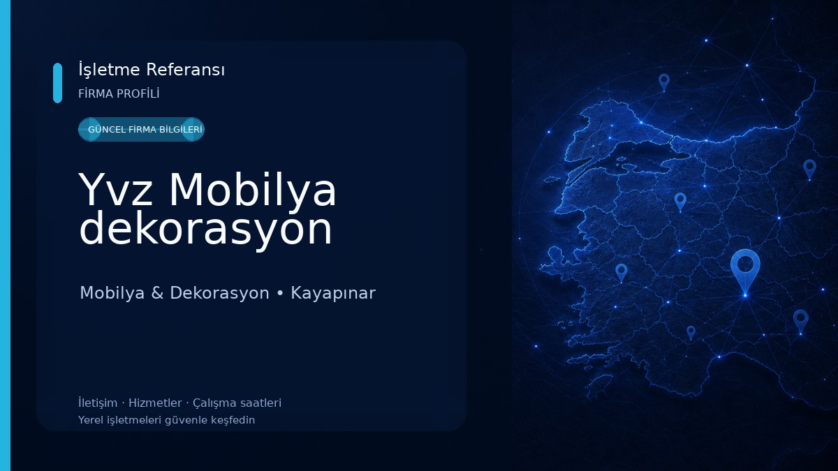 Yvz Mobilya dekorasyon Mobilya & Dekorasyon