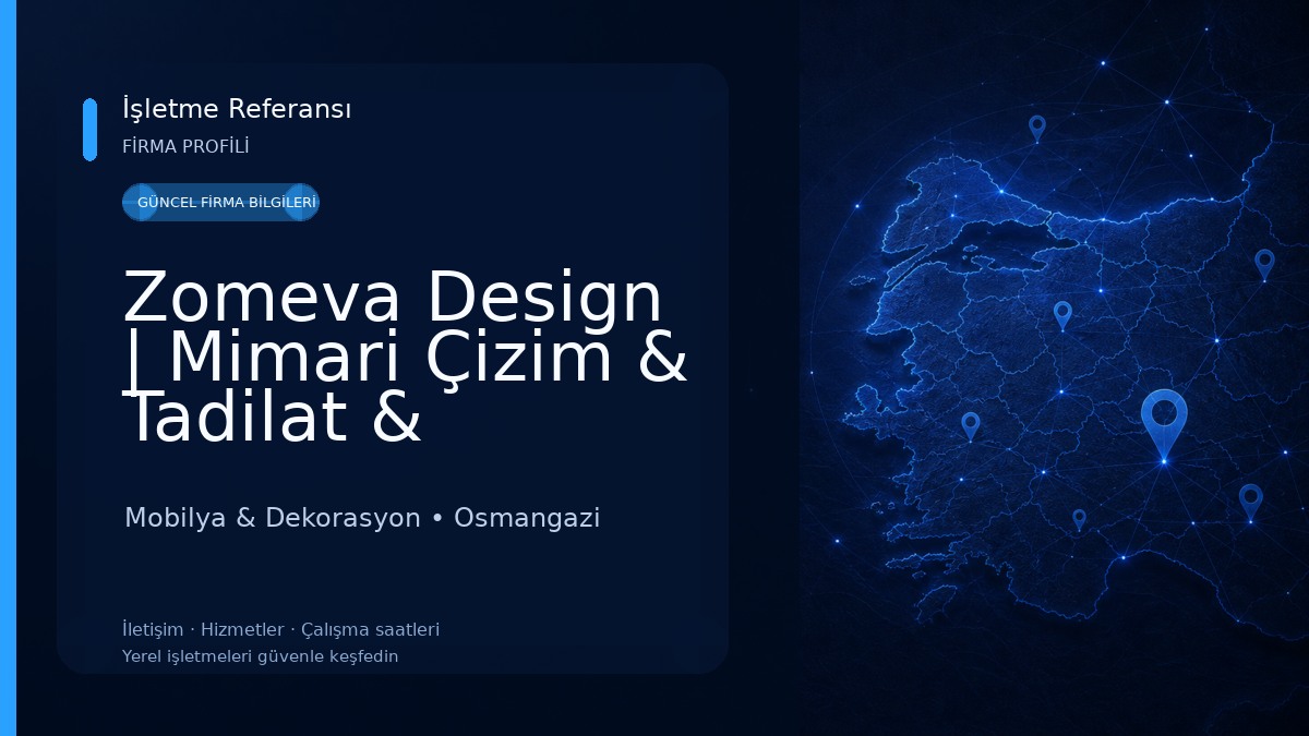 Zomeva Design | Mimari Çizim & Tadilat & Marangoz Mobilya & Dekorasyon